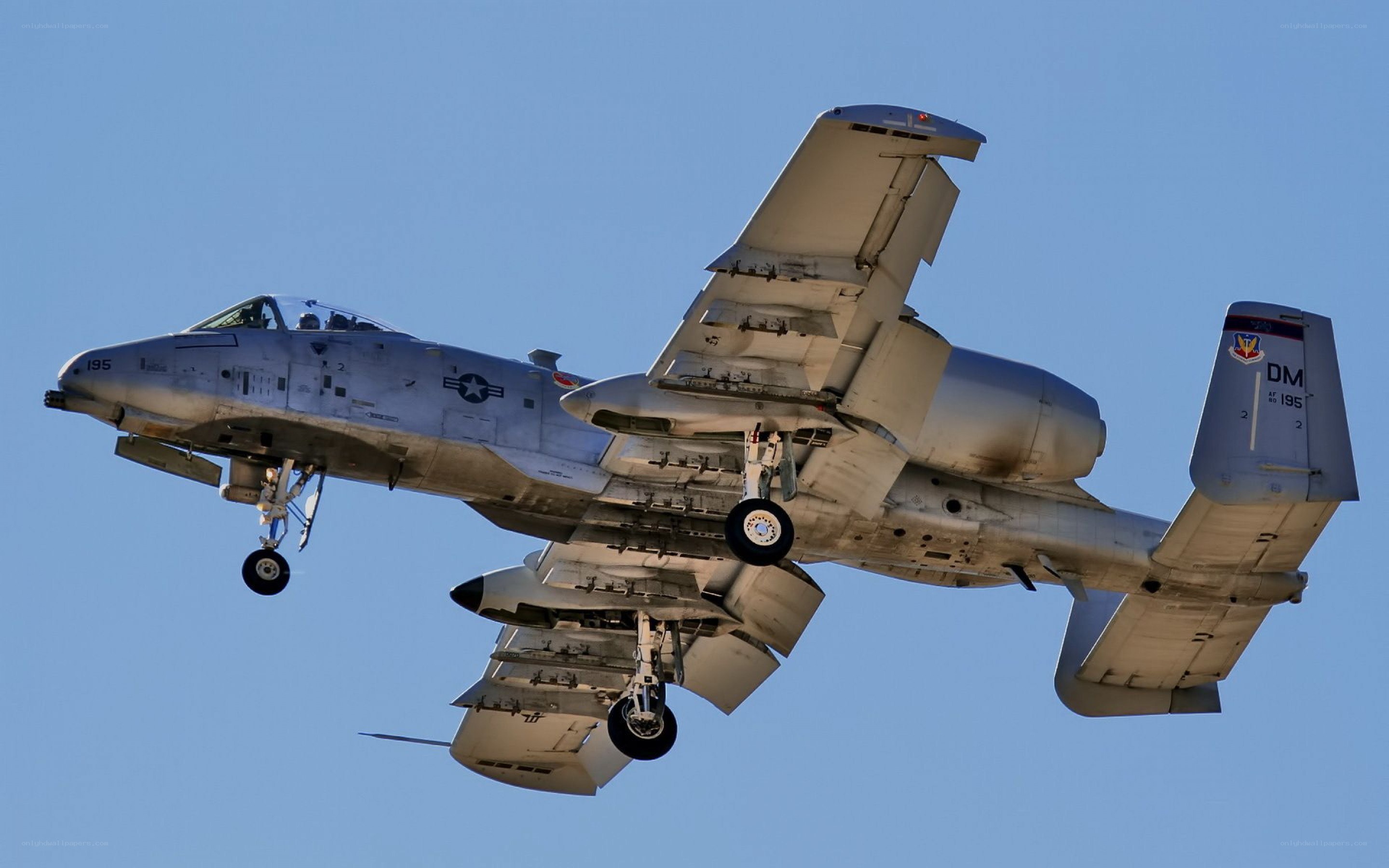 A-10 Thunderbolt II in flight