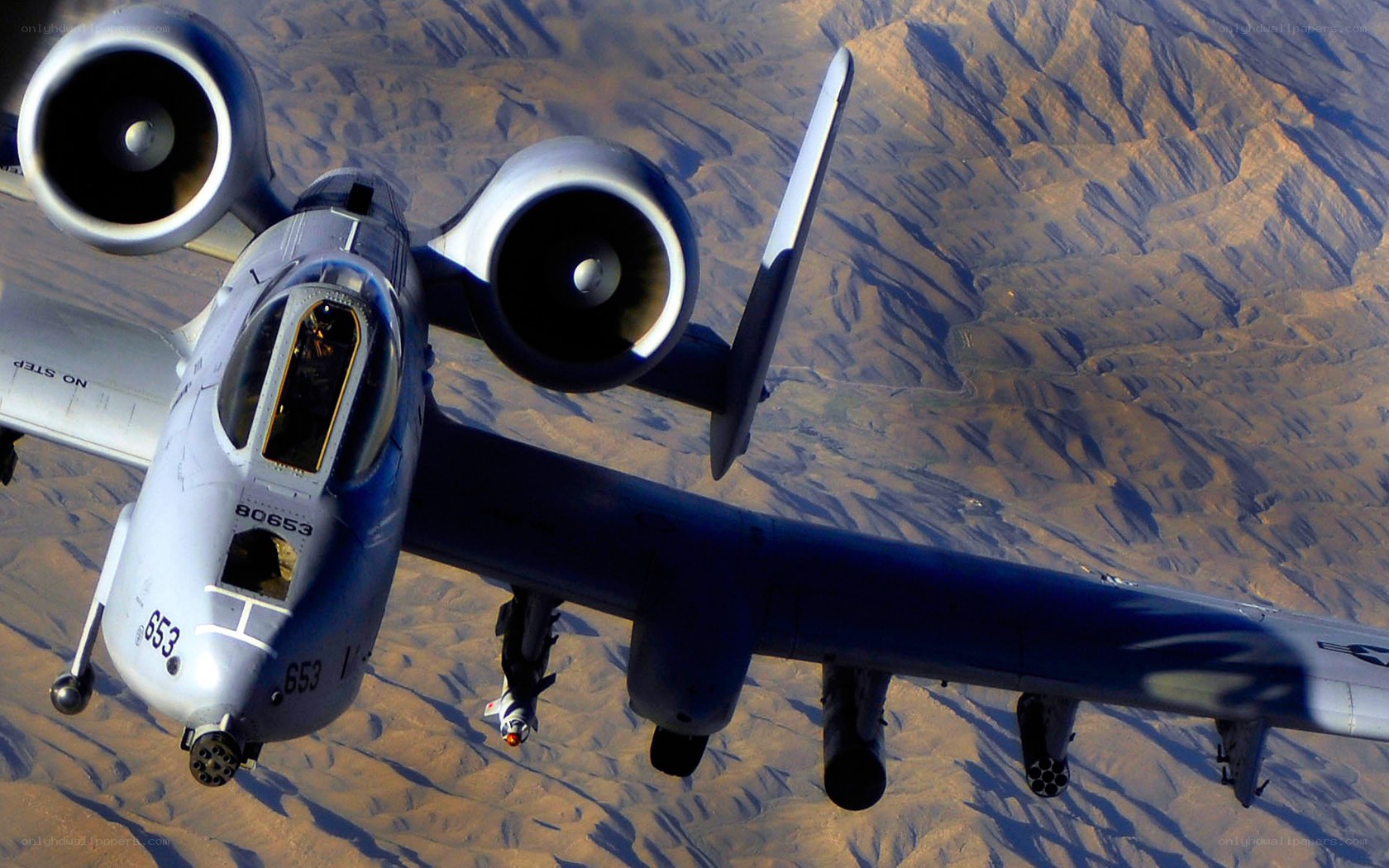 A-10 Thunderbolt II in flight