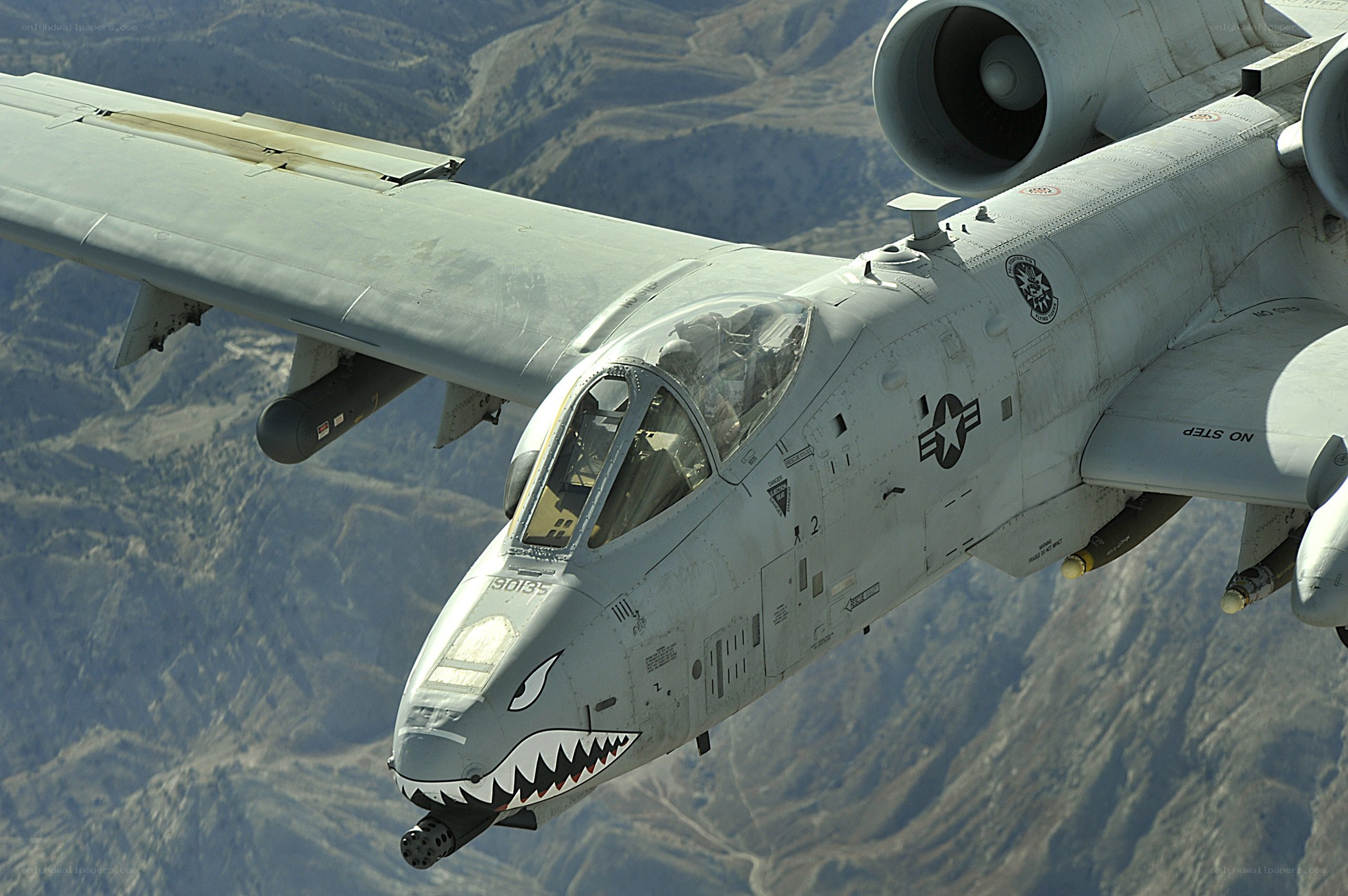 A-10 Thunderbolt II in flight