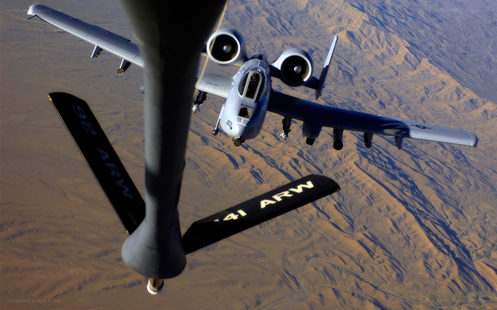 A-10 Thunderbolt II in flight