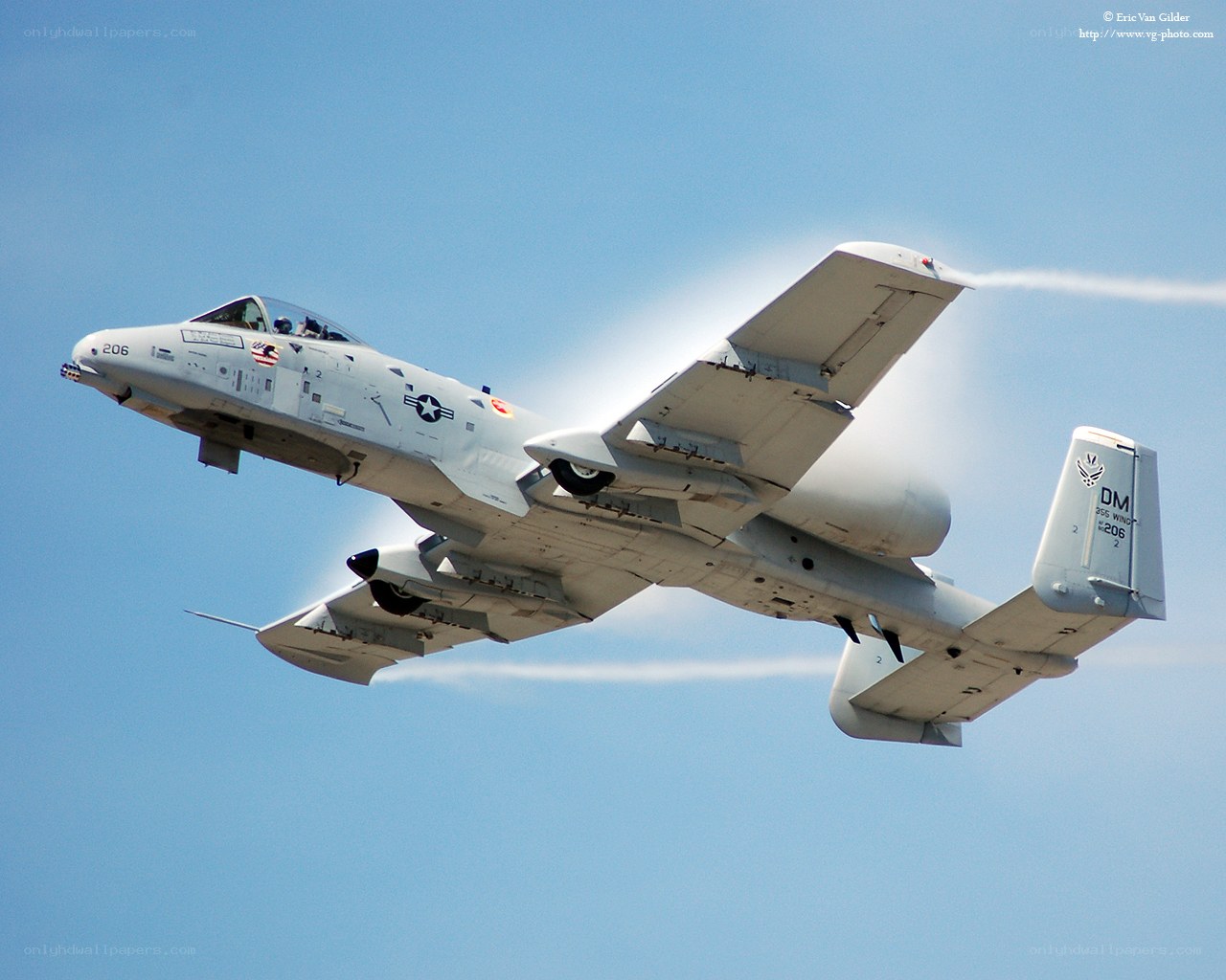 A-10 Thunderbolt II in flight