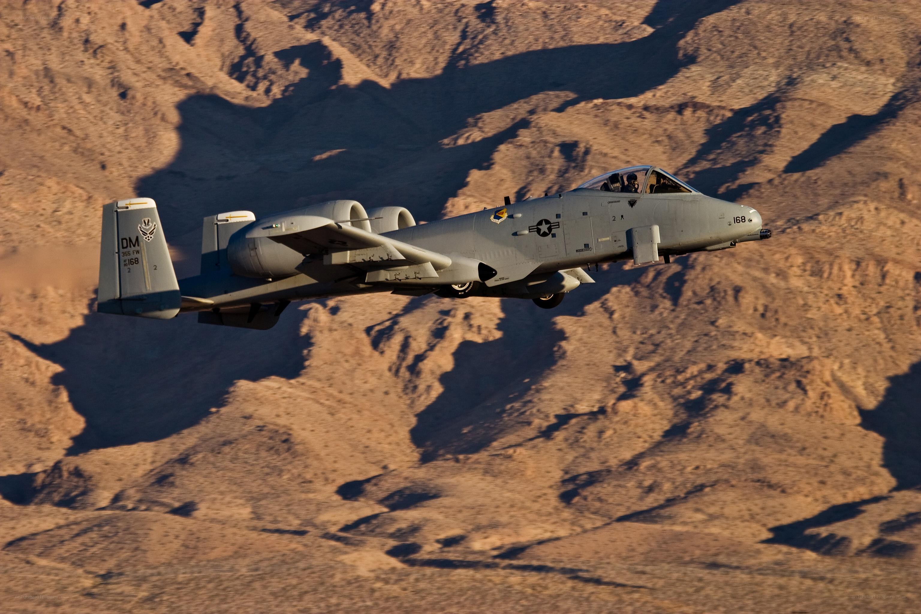 A-10 Thunderbolt II in flight