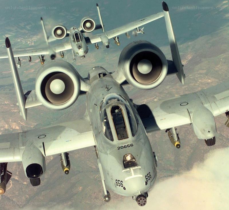 A-10 Thunderbolt II in flight