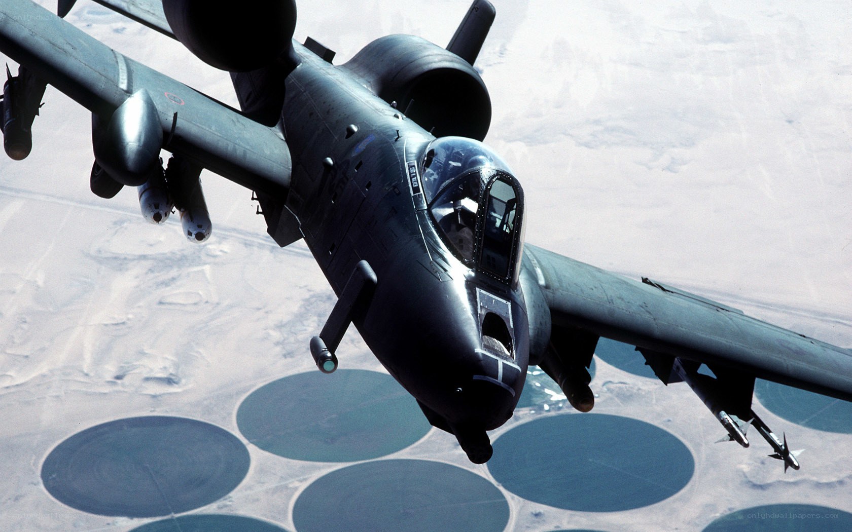 A-10 Thunderbolt II in flight