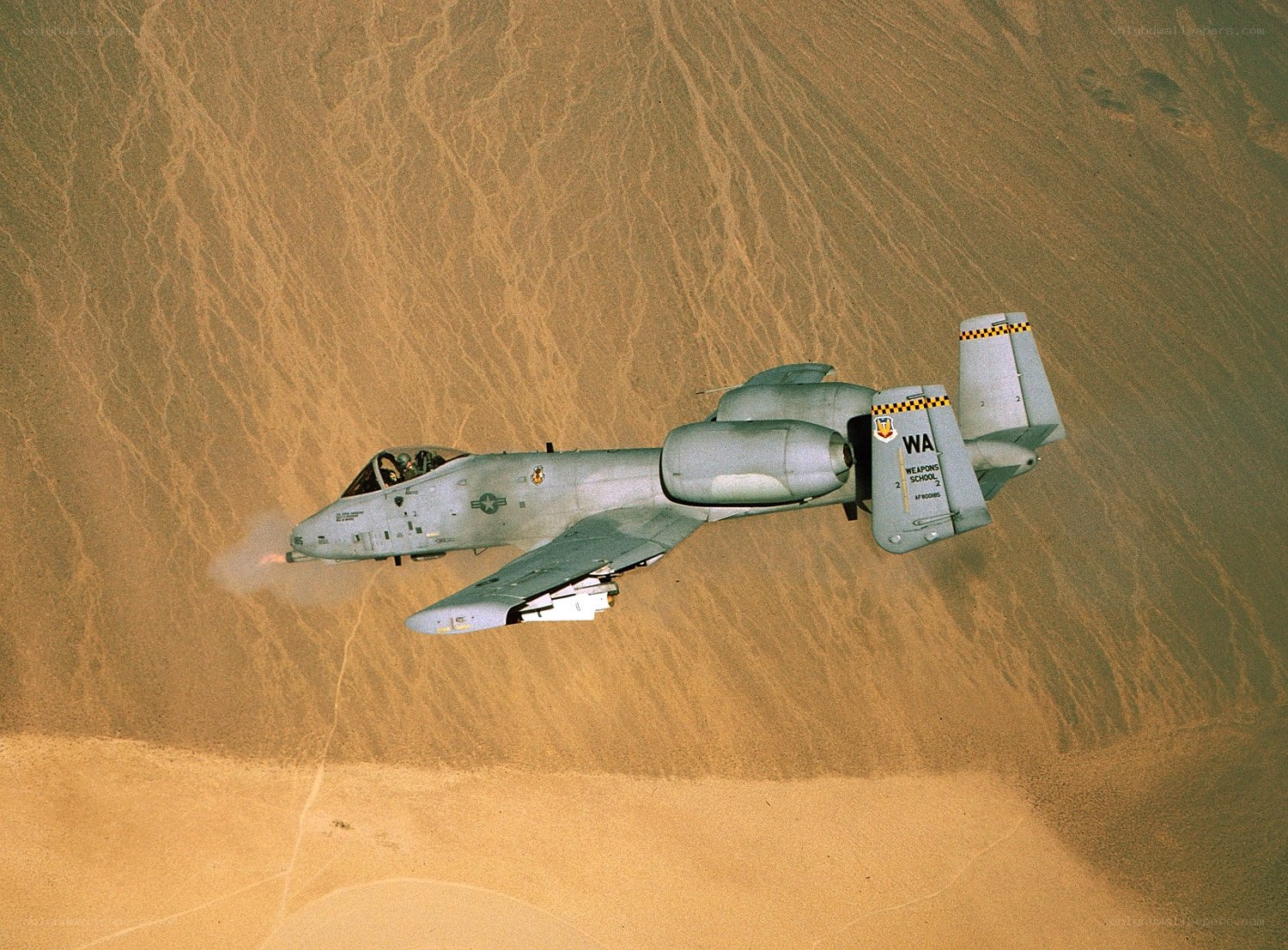 A-10 Thunderbolt II in flight