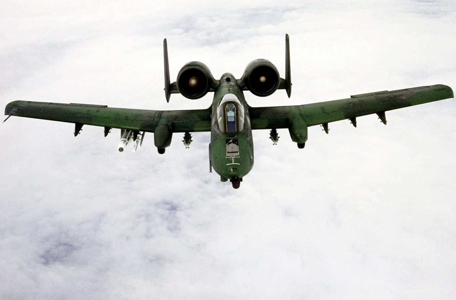 A-10 Thunderbolt II in flight
