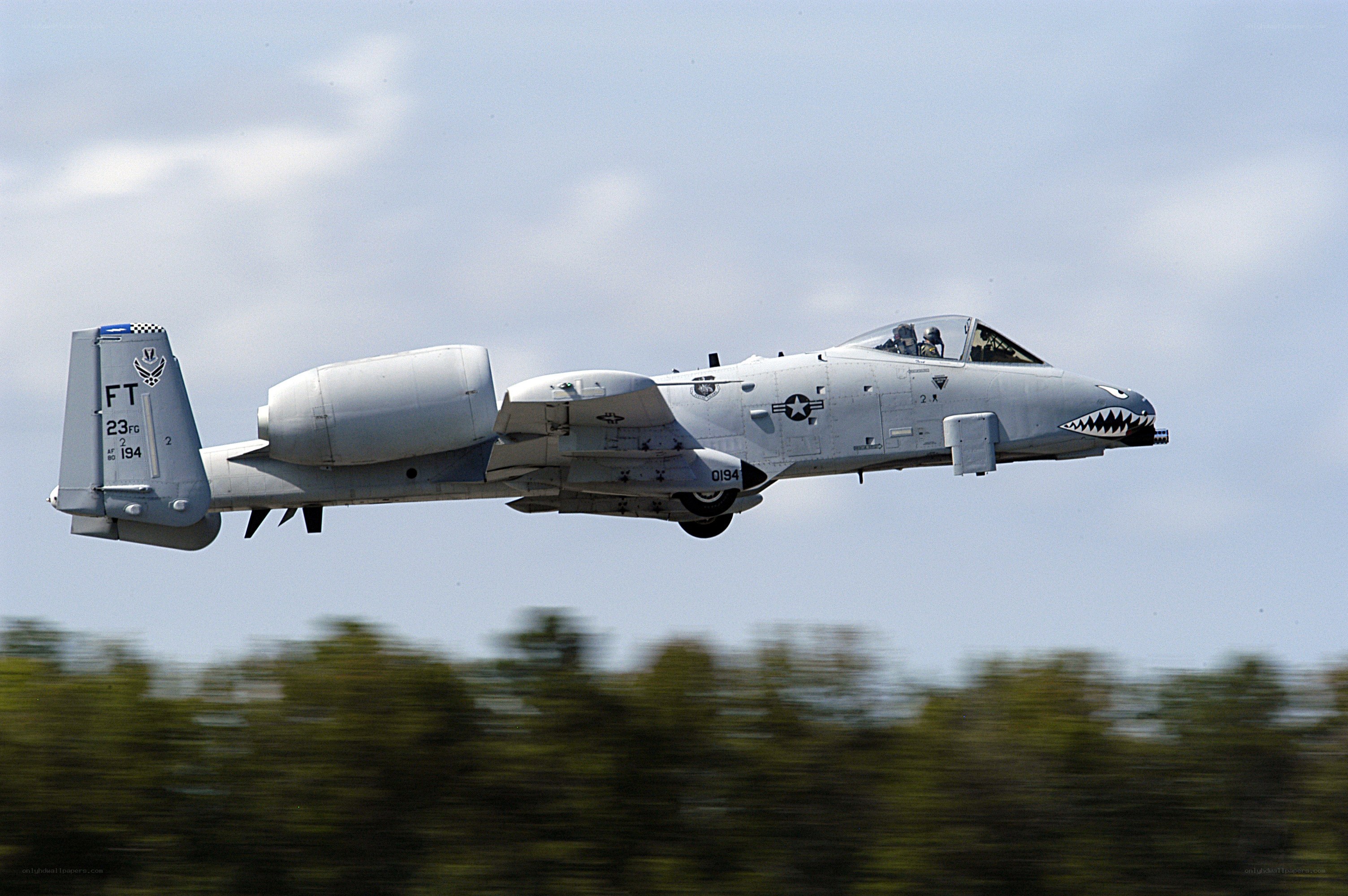 A-10 Thunderbolt II in flight