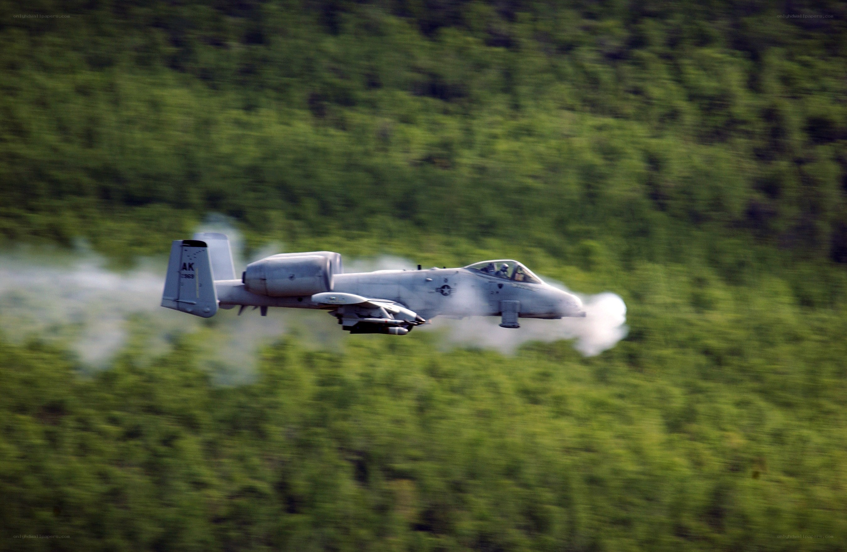 A-10 Thunderbolt II in flight