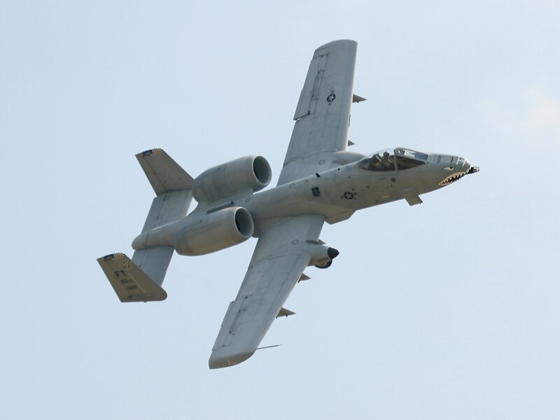 A-10 Thunderbolt II in flight