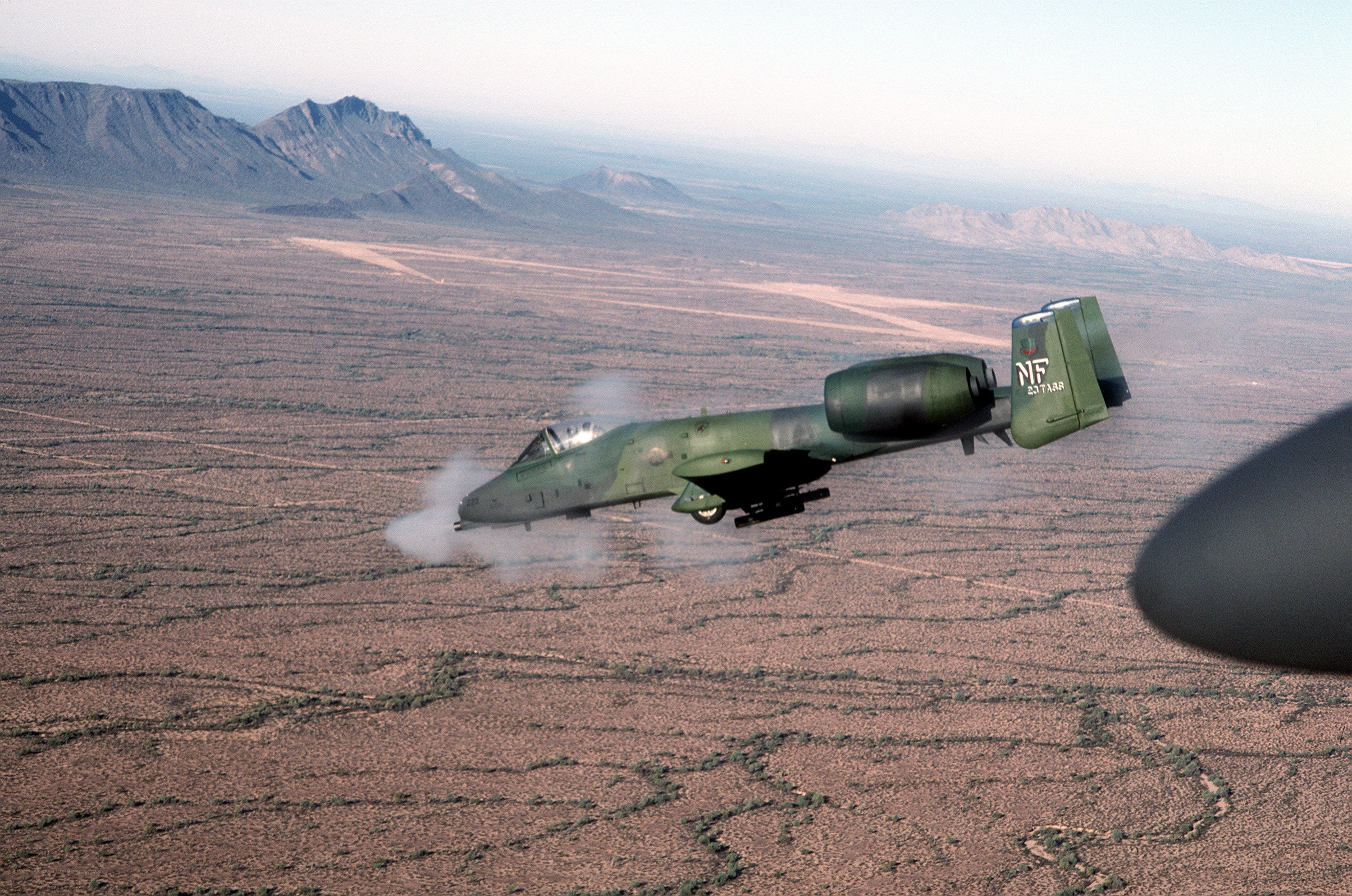A-10 Thunderbolt II in flight