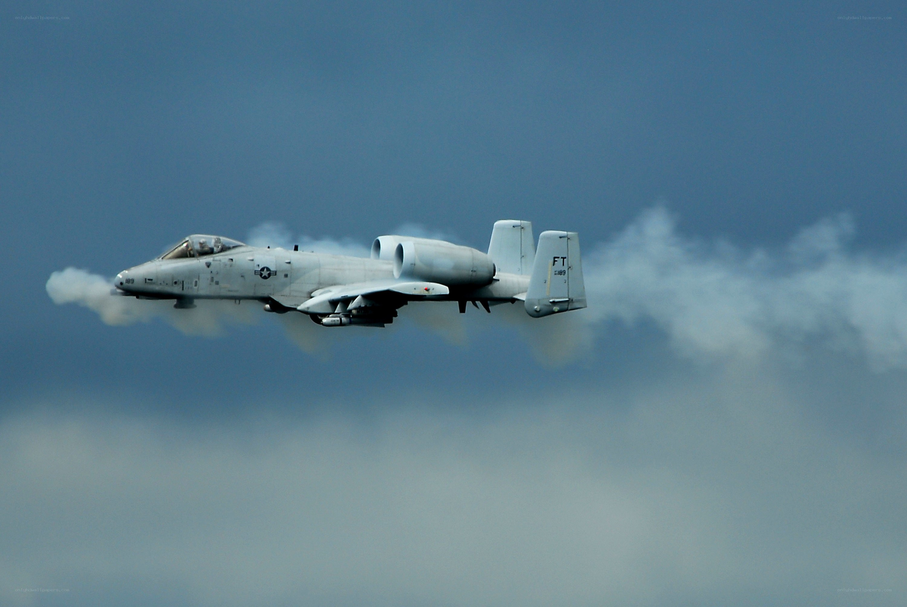 A-10 Thunderbolt II in flight