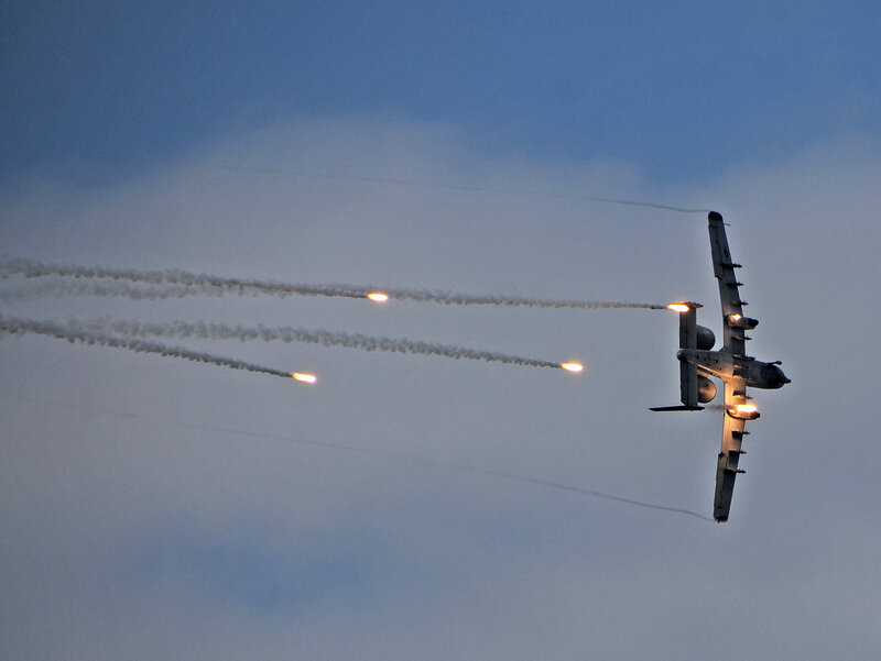 A-10 Thunderbolt II in flight