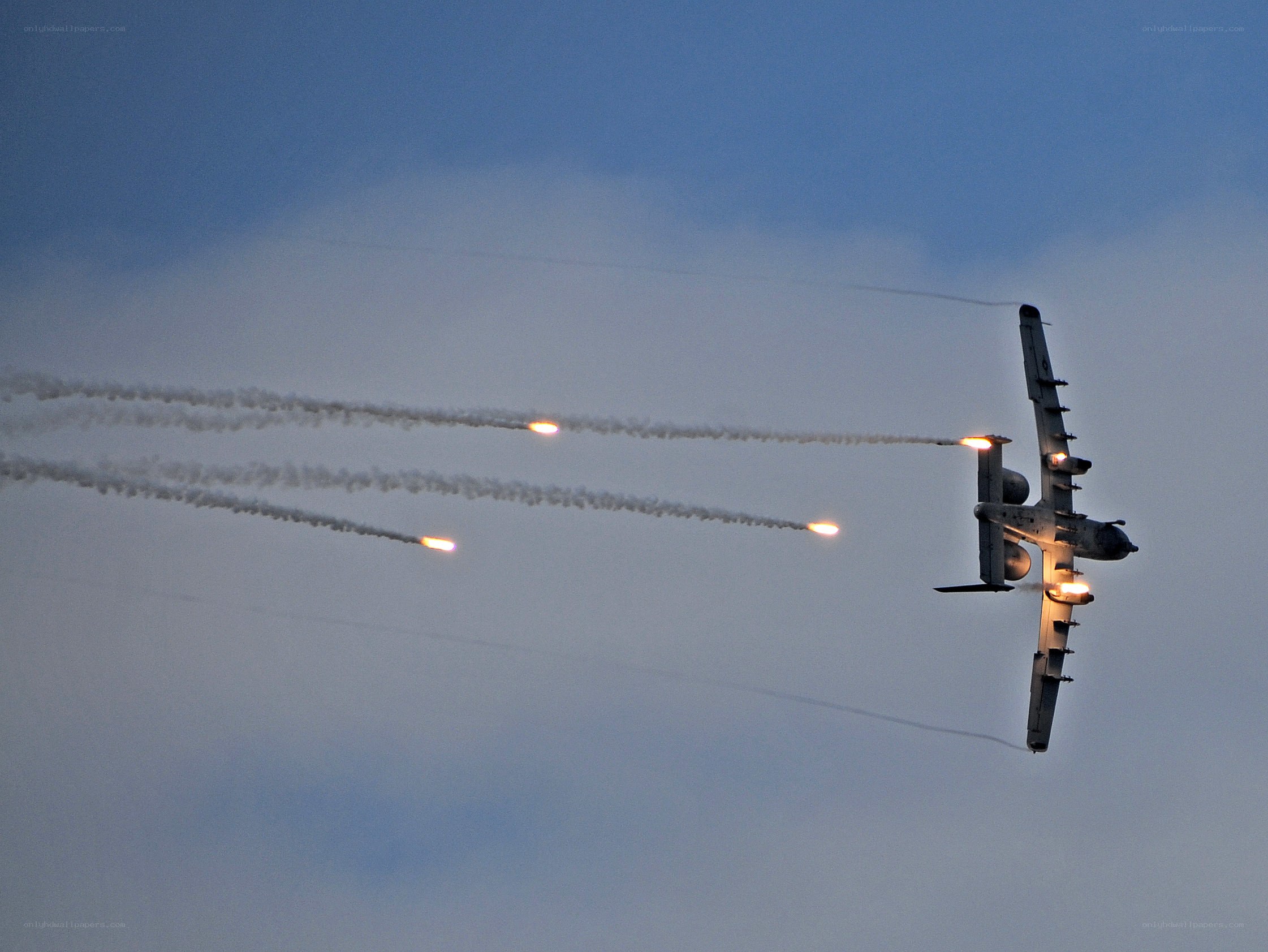 A-10 Thunderbolt II in flight