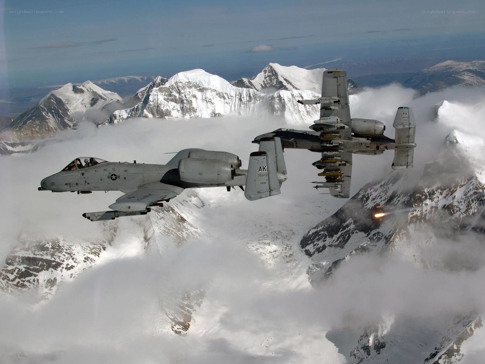 A-10 Thunderbolt II in flight