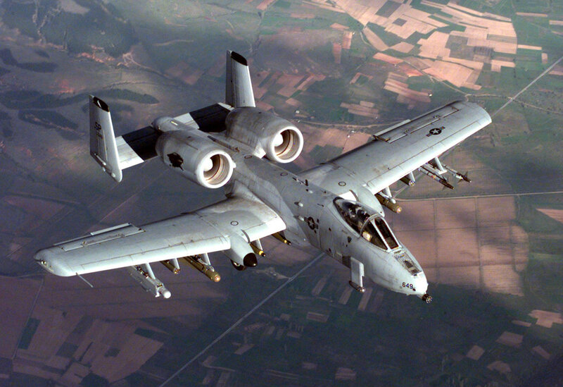 A-10 Thunderbolt II in flight