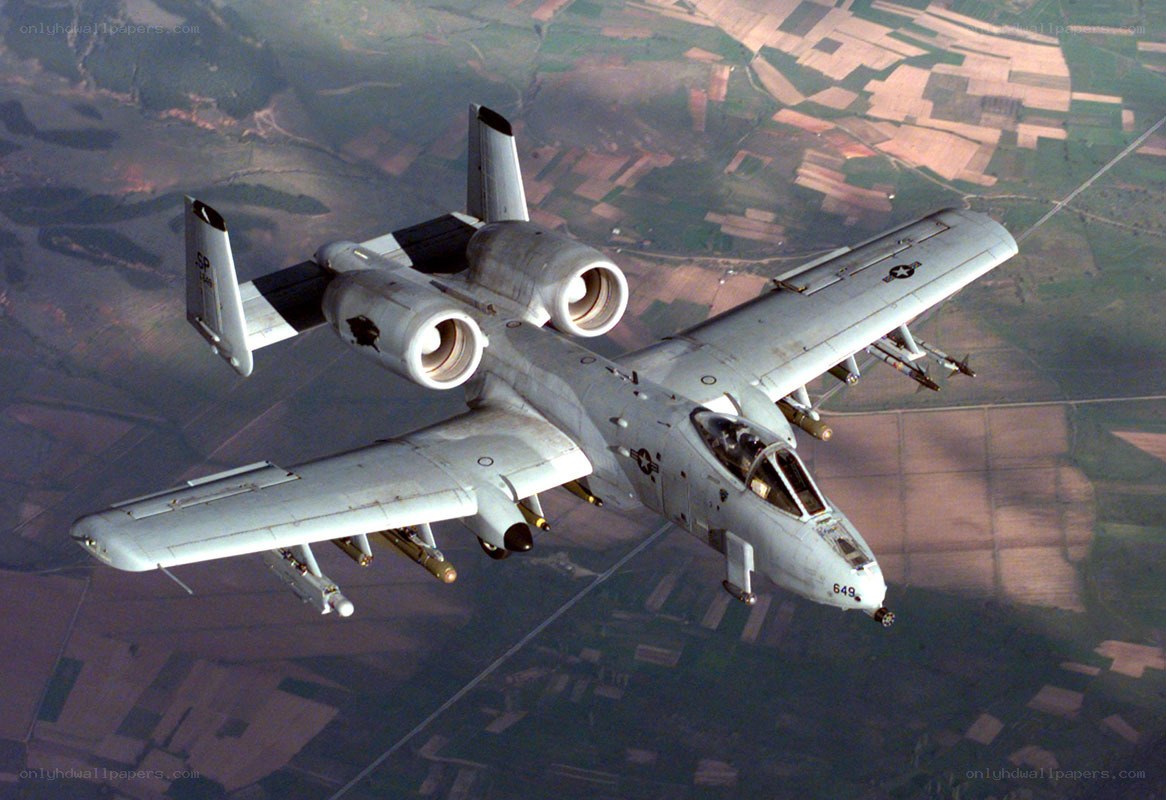 A-10 Thunderbolt II in flight