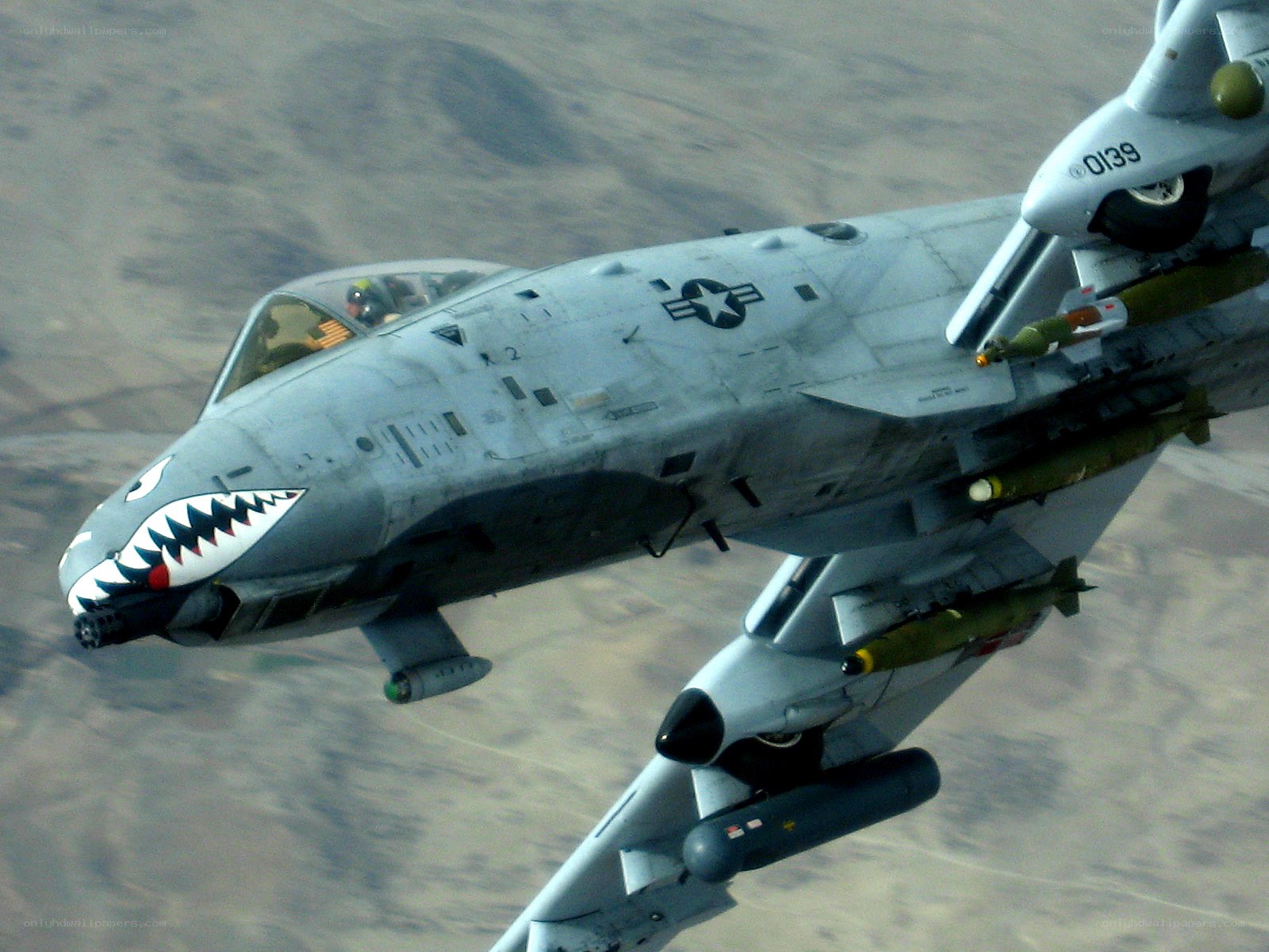 A-10 Thunderbolt II in flight