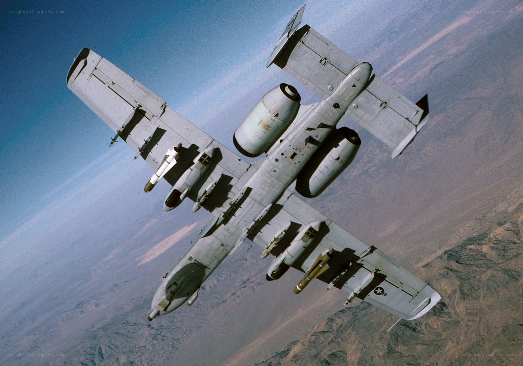 A-10 Thunderbolt II in flight
