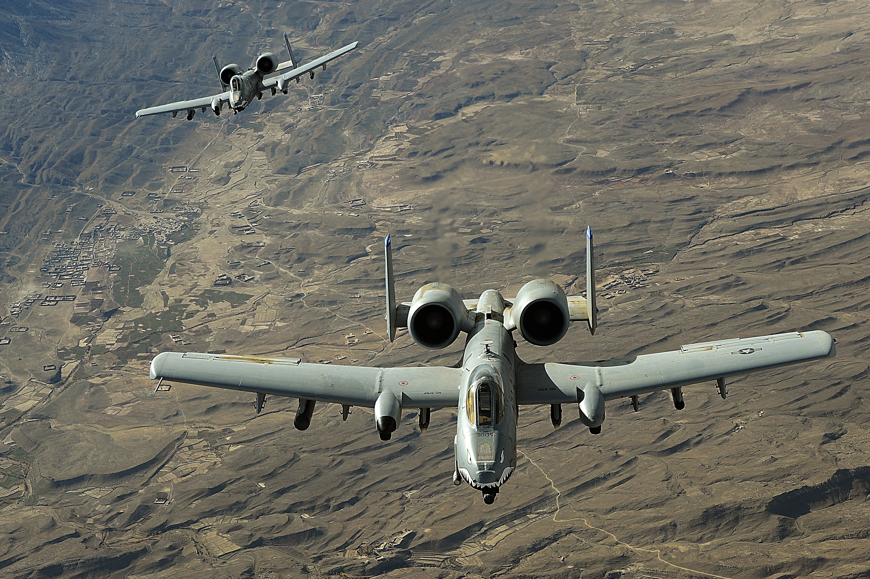 A-10 Thunderbolt II in flight