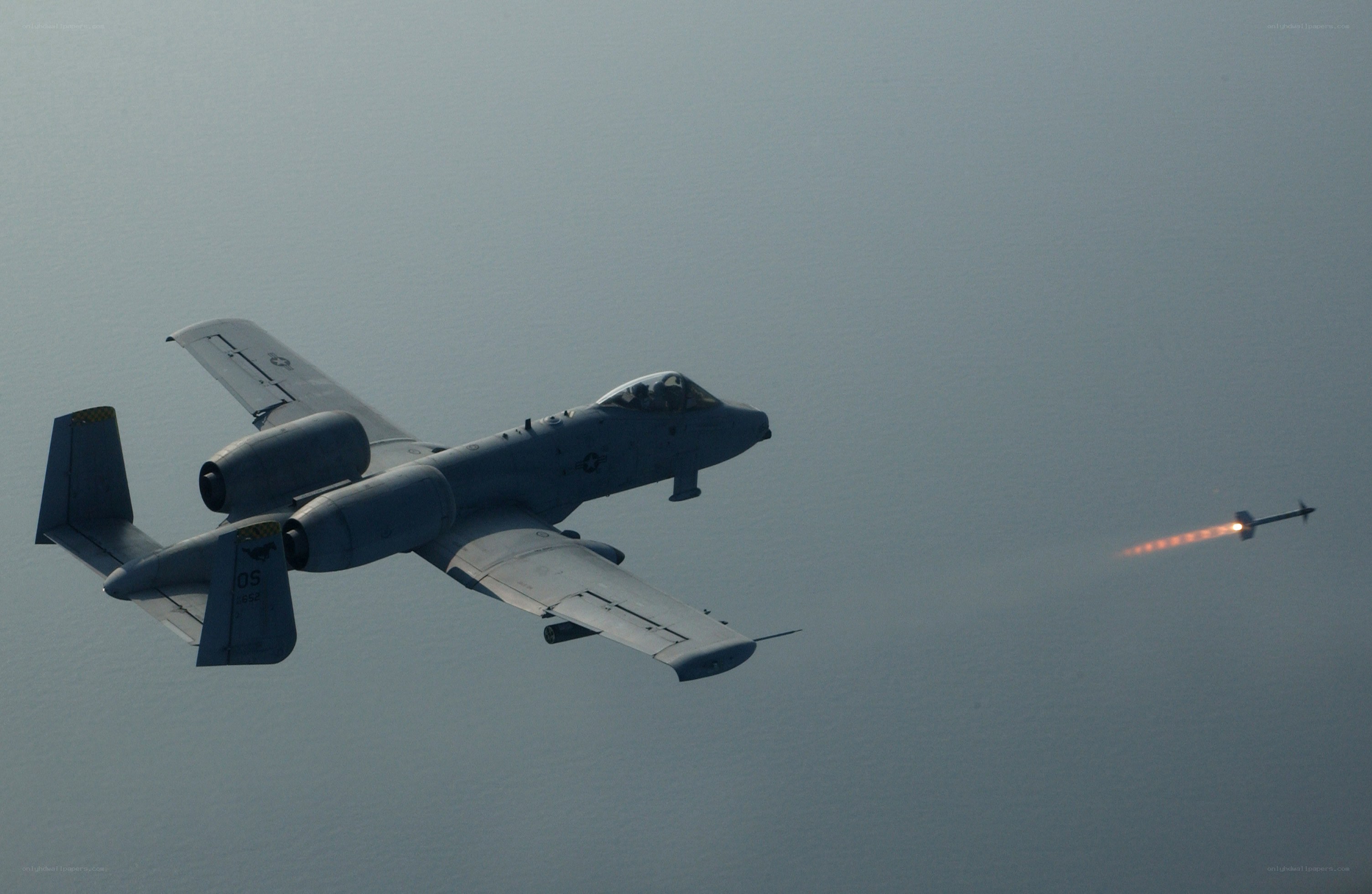 A-10 Thunderbolt II in flight