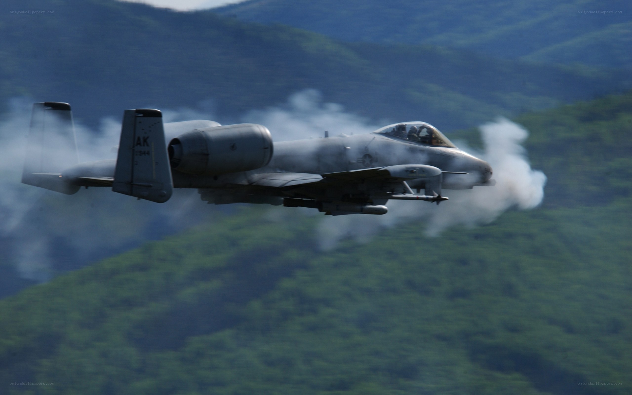 A-10 Thunderbolt II in flight
