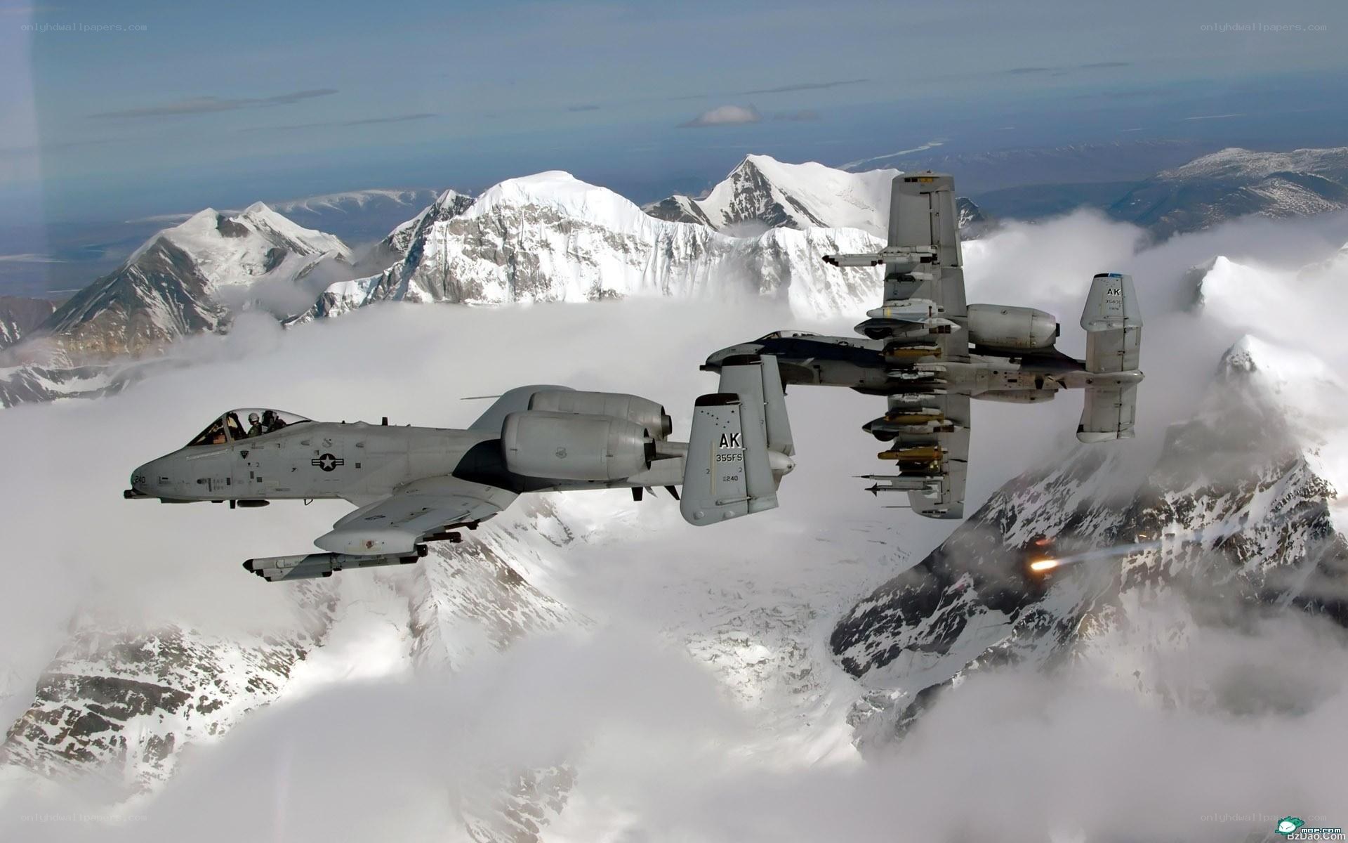 A-10 Thunderbolt II in flight