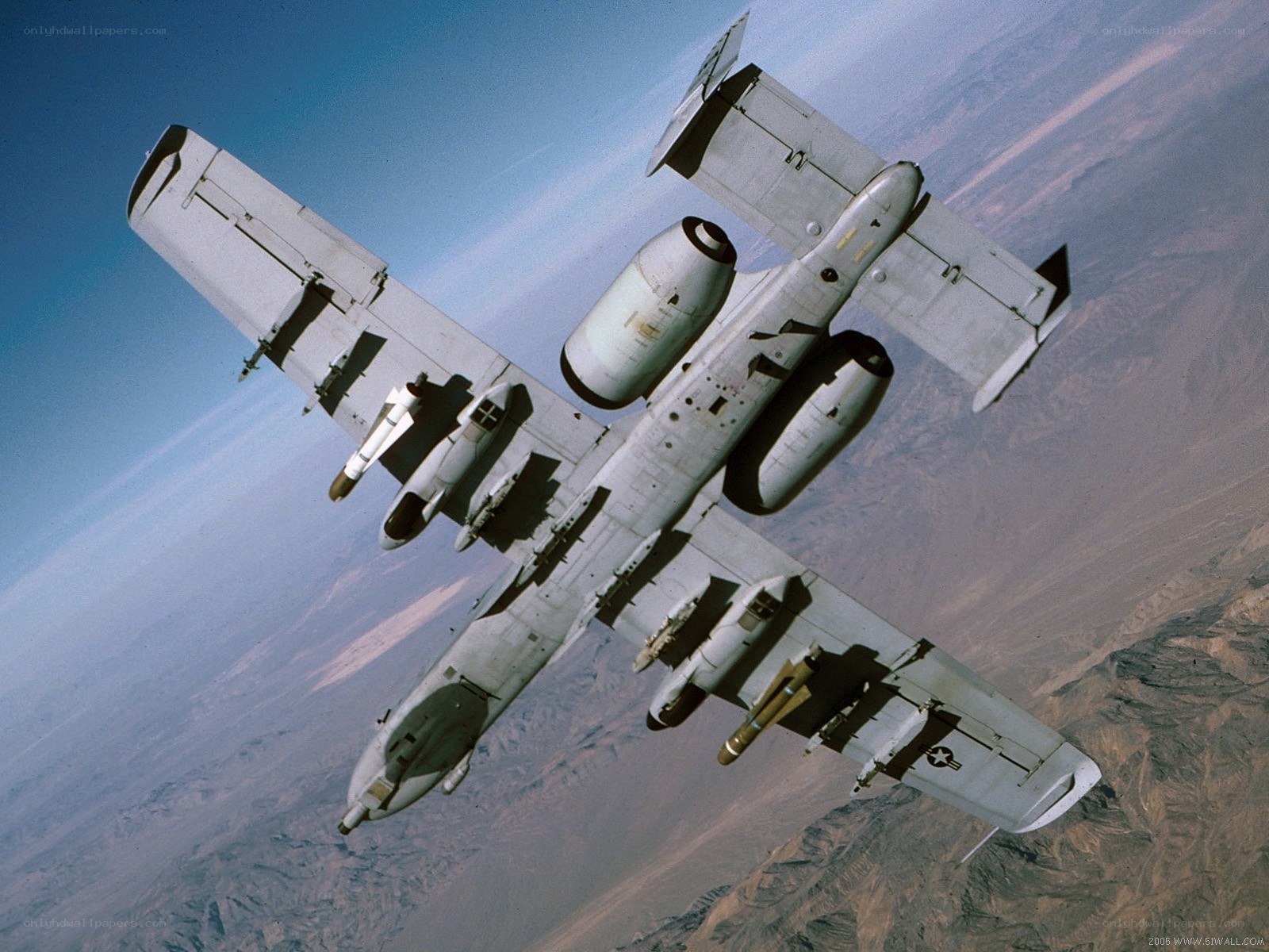 A-10 Thunderbolt II in flight