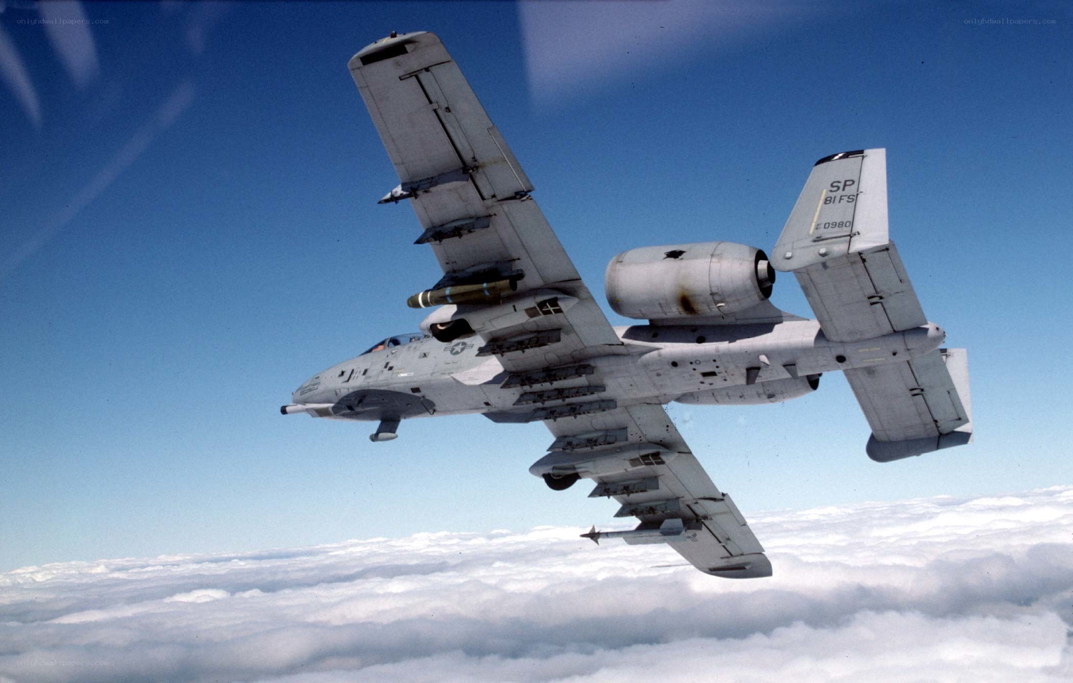 A-10 Thunderbolt II in flight