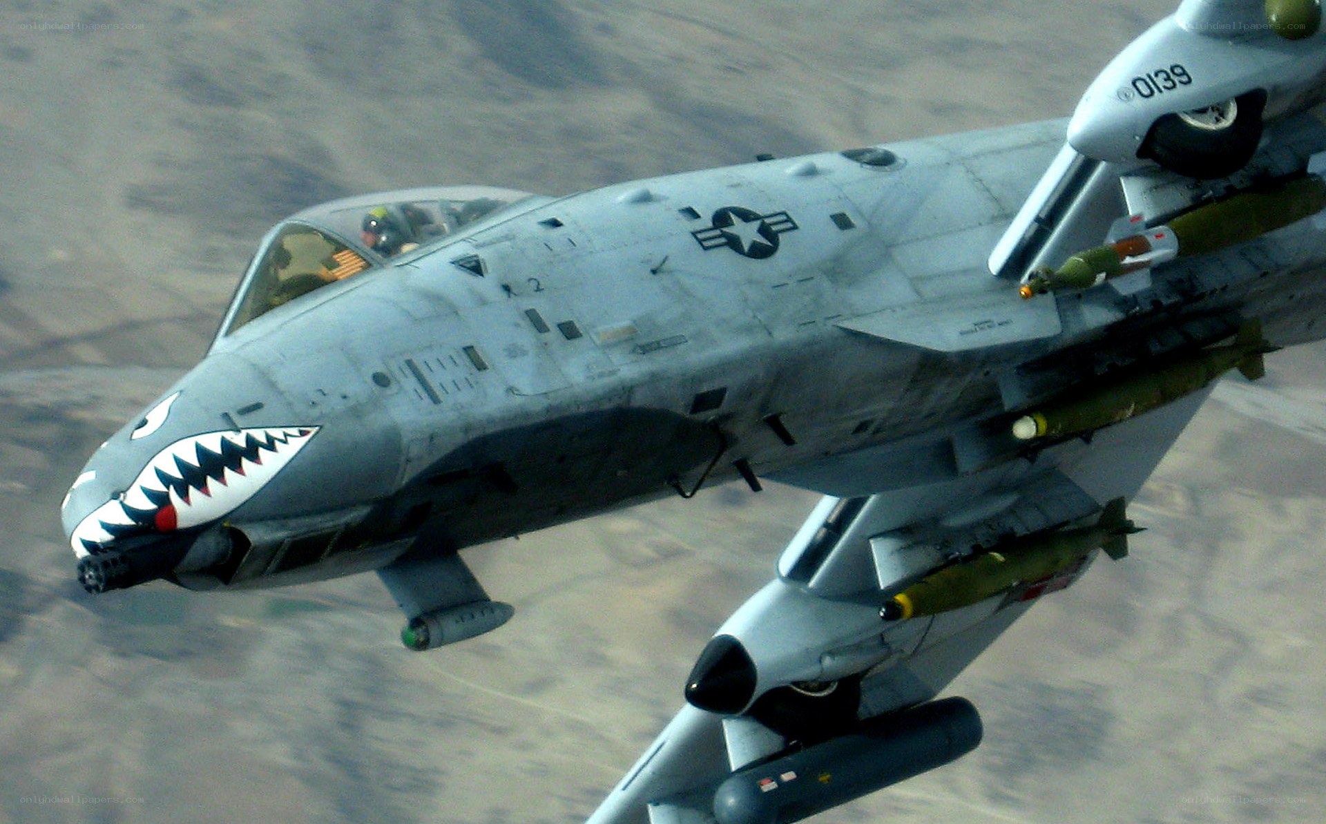 A-10 Thunderbolt II in flight