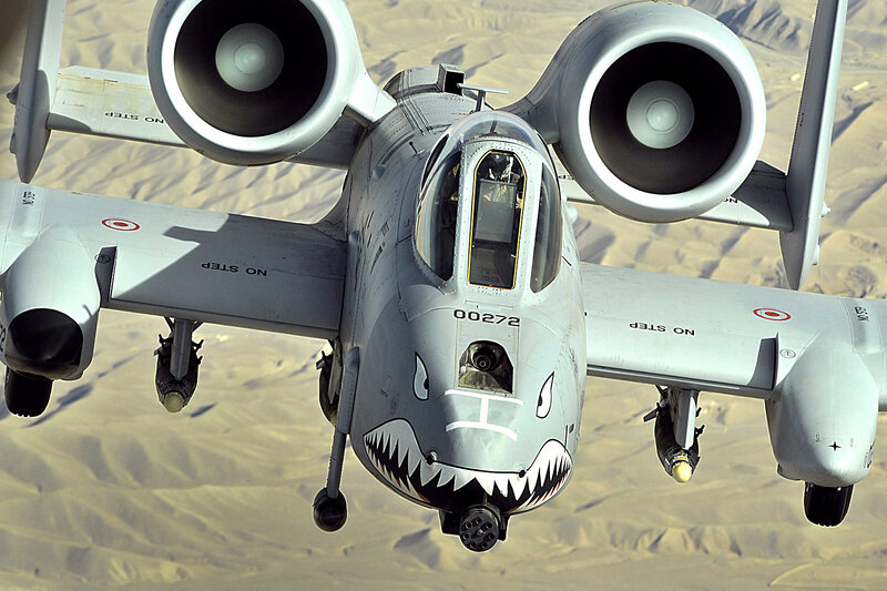 A-10 Thunderbolt II in flight