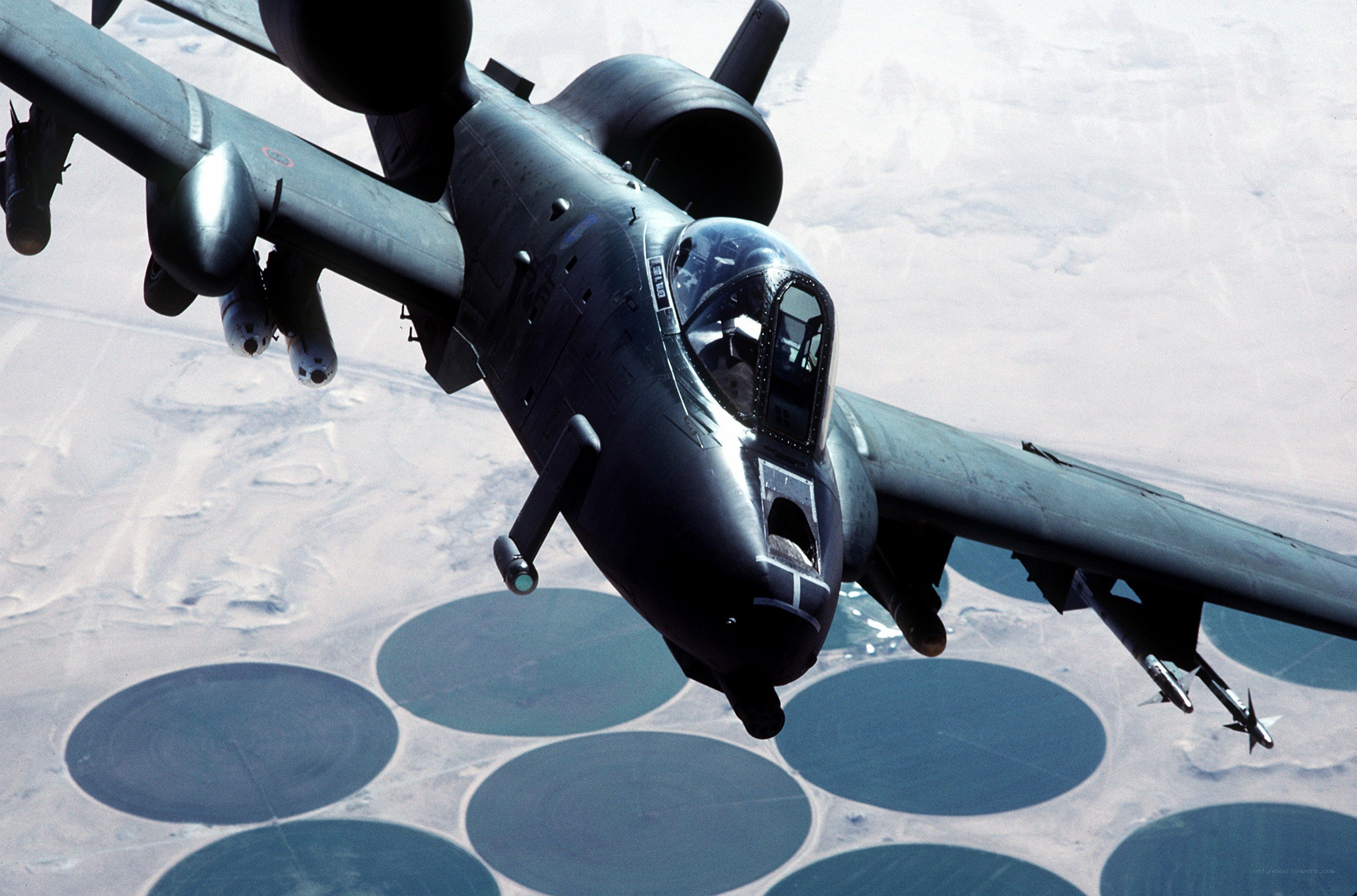 A-10 Thunderbolt II in flight