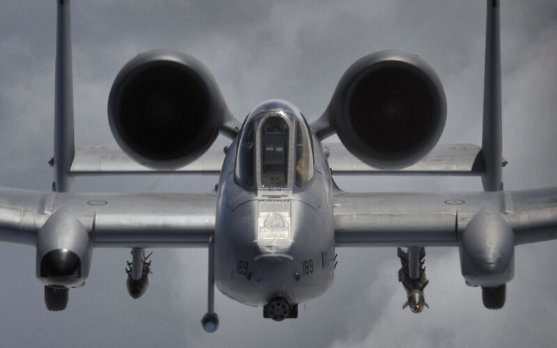 A-10 Thunderbolt II in flight
