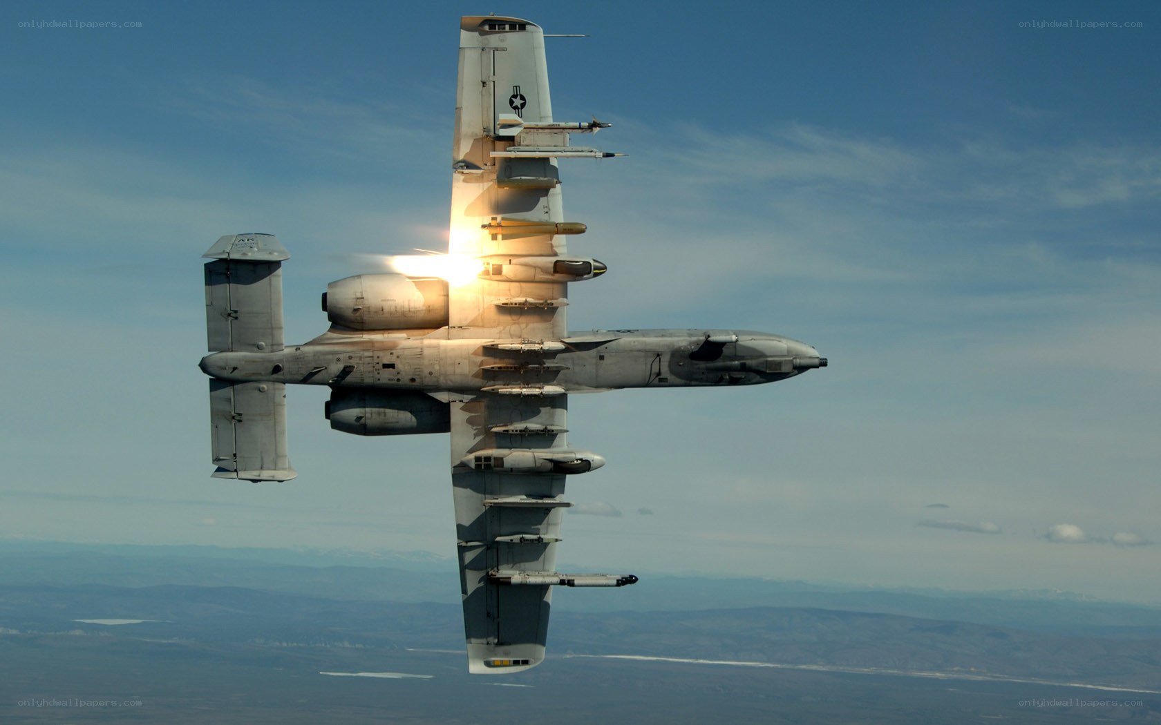 A-10 Thunderbolt II in flight