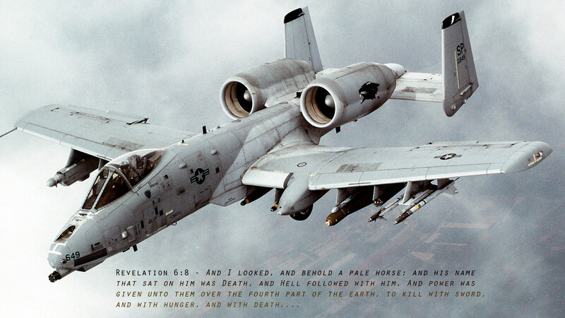 A-10 Thunderbolt II in flight