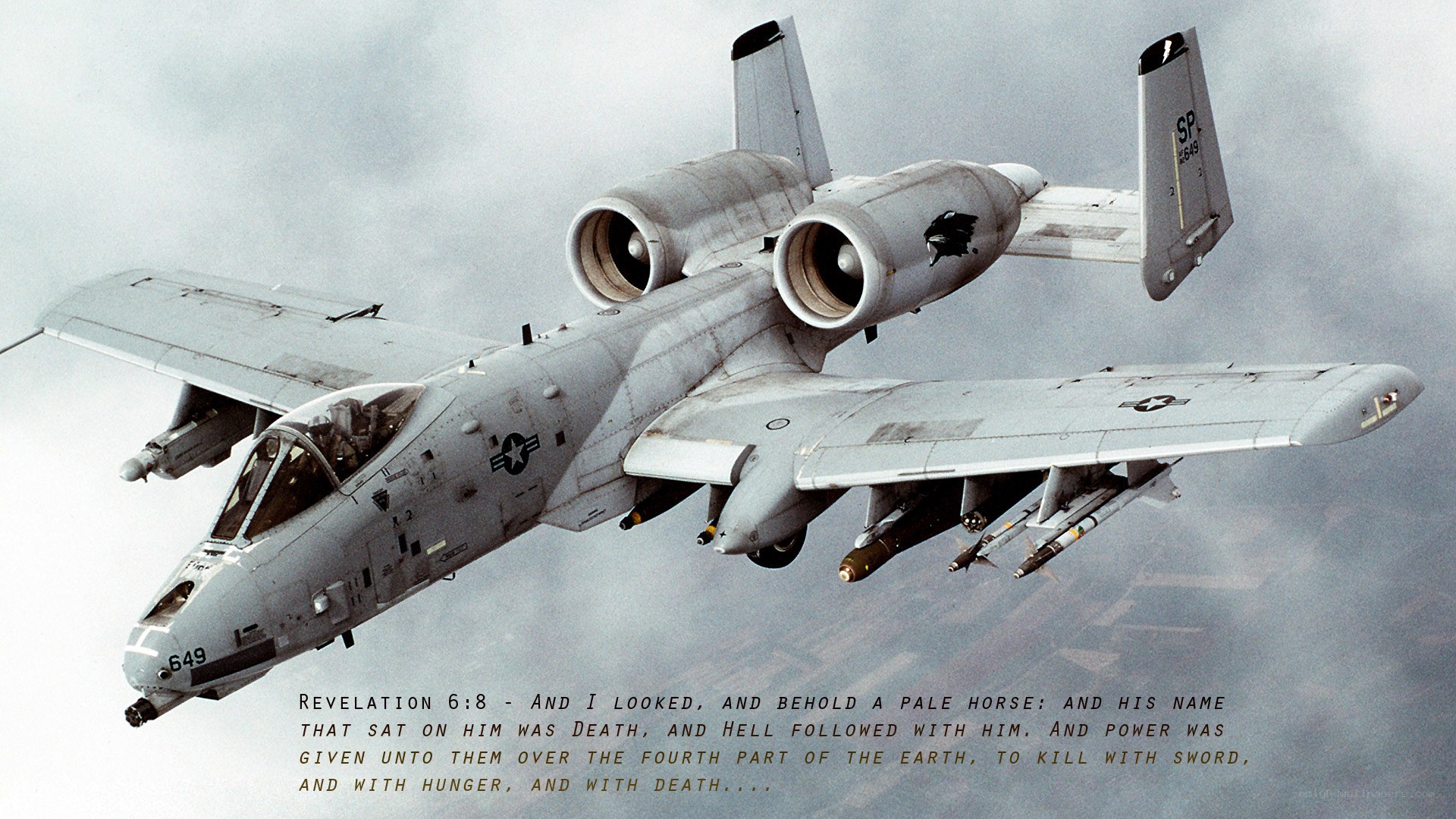 A-10 Thunderbolt II in flight