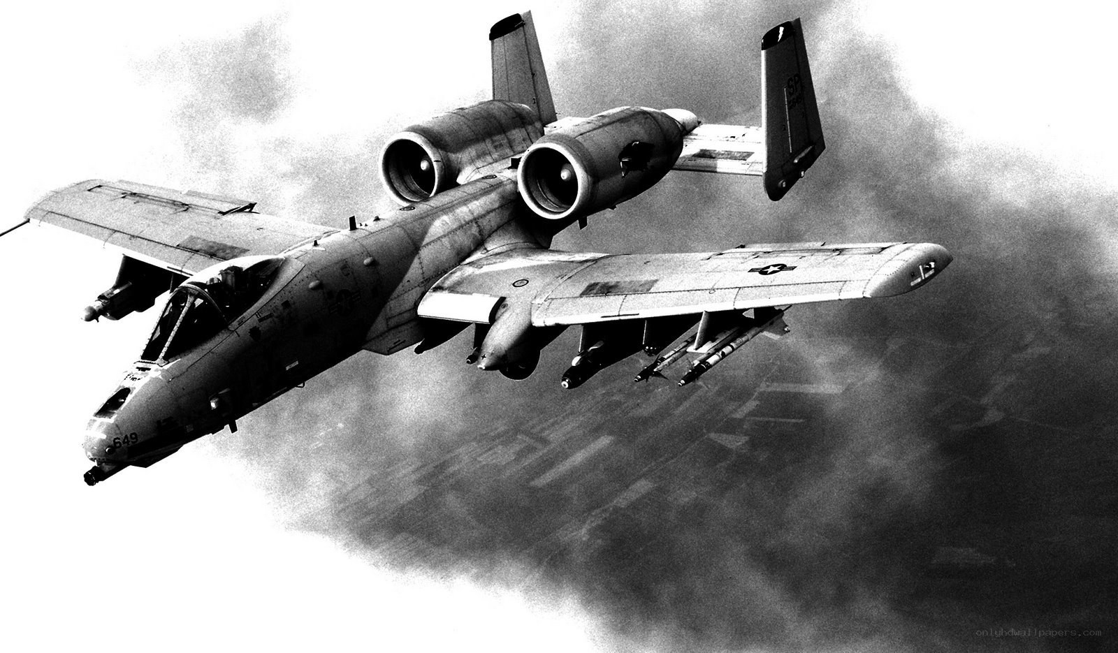 A-10 Thunderbolt II in flight