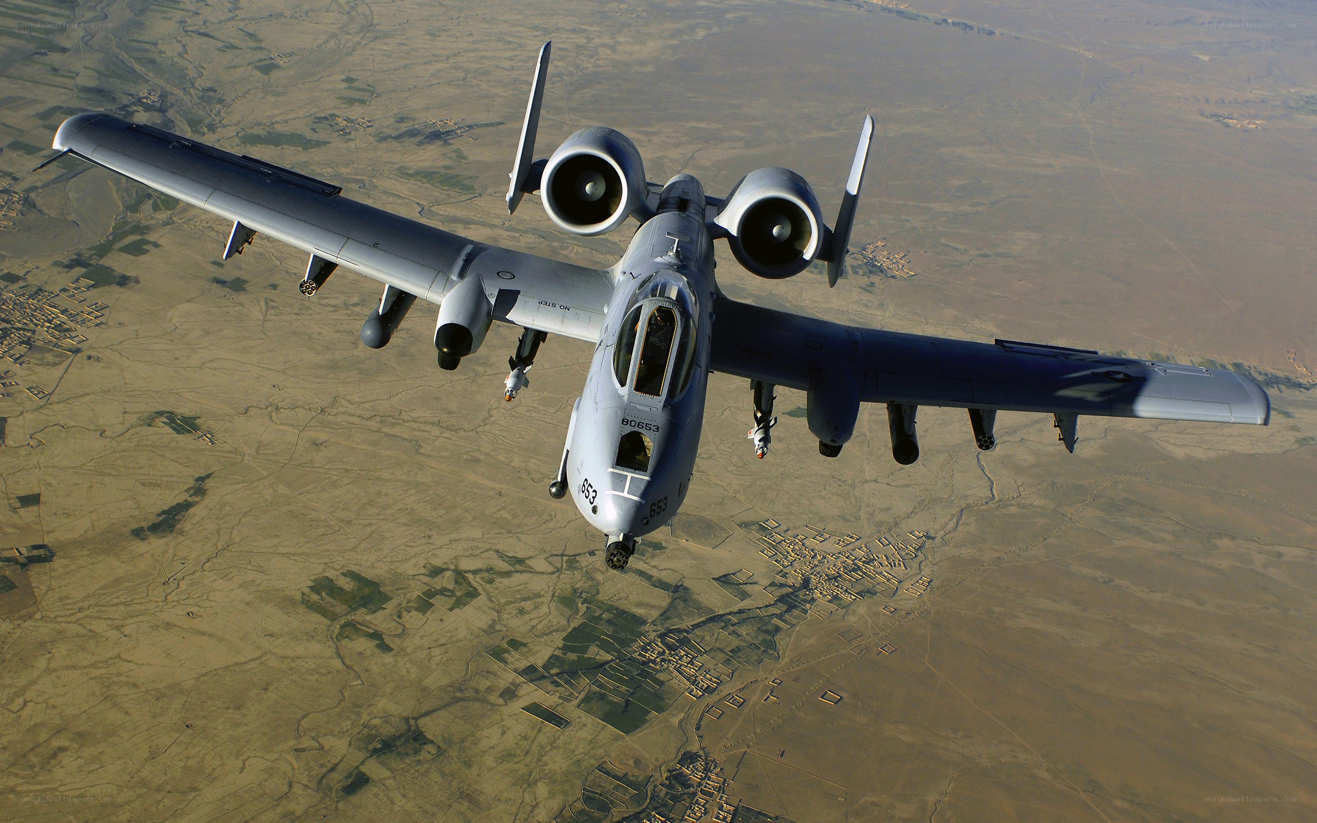 A-10 Thunderbolt II in flight