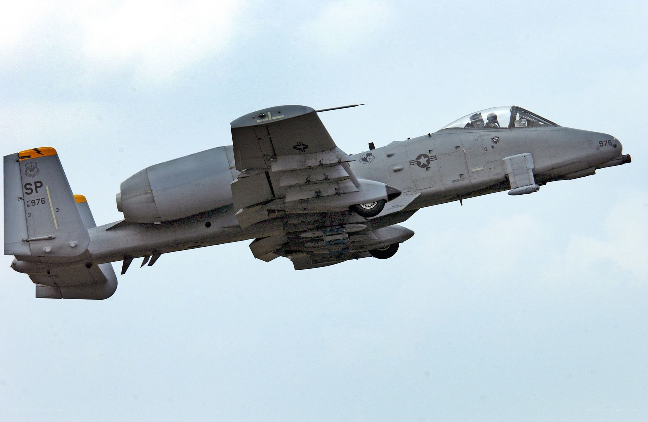 A-10 Thunderbolt II in flight