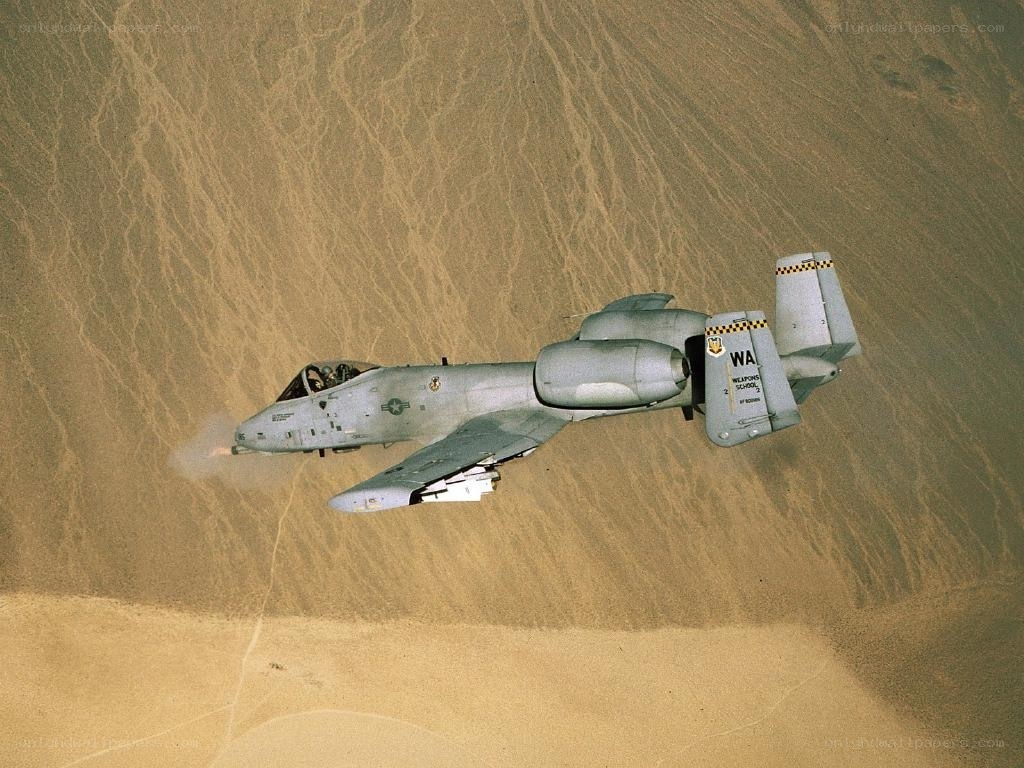A-10 Thunderbolt II in flight