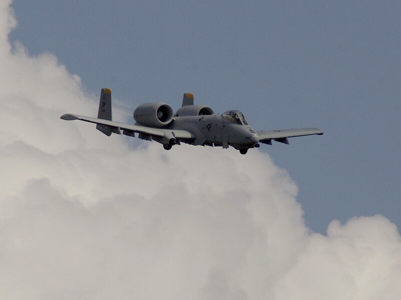 A-10 Thunderbolt II in flight