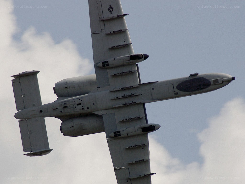 A-10 Thunderbolt II in flight
