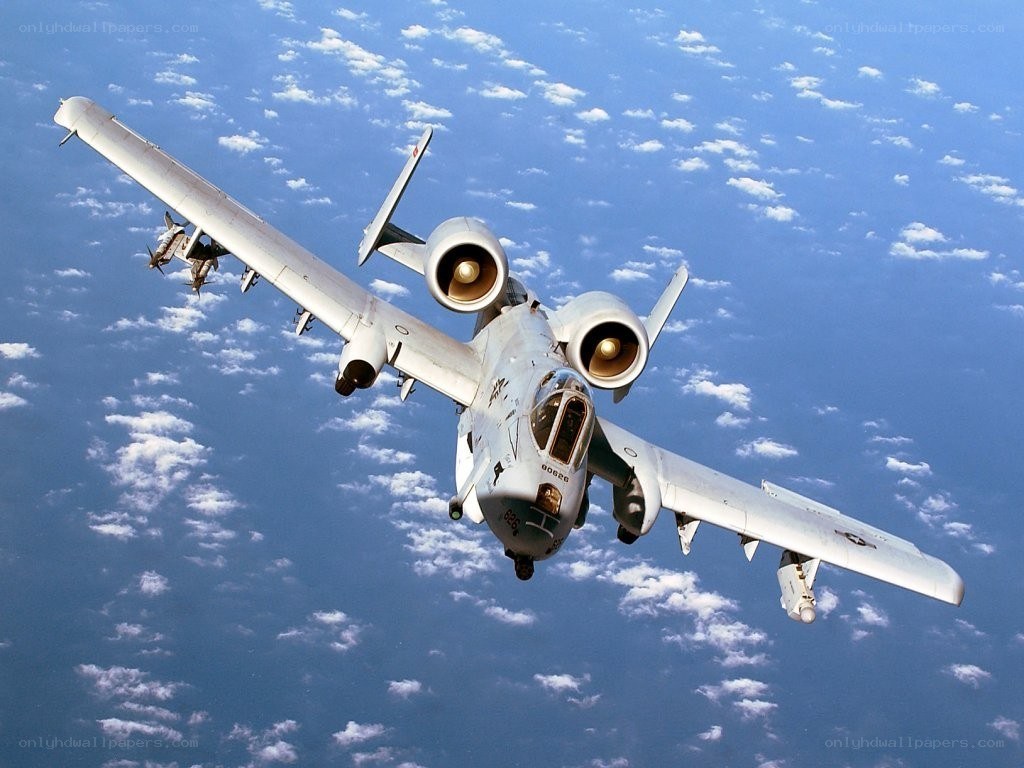 A-10 Thunderbolt II in flight