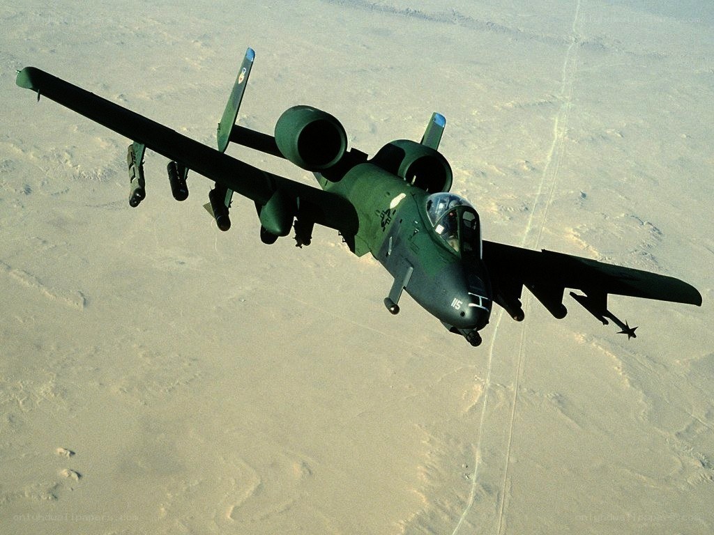 A-10 Thunderbolt II in flight