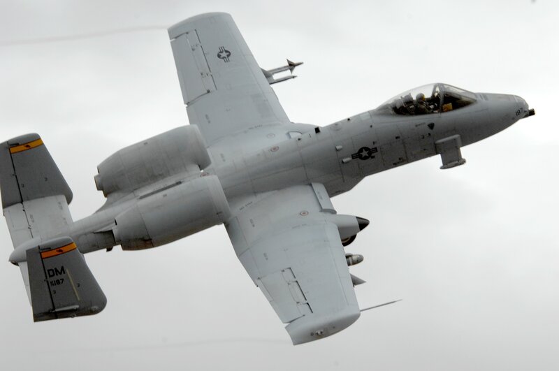 A-10 Thunderbolt II in flight