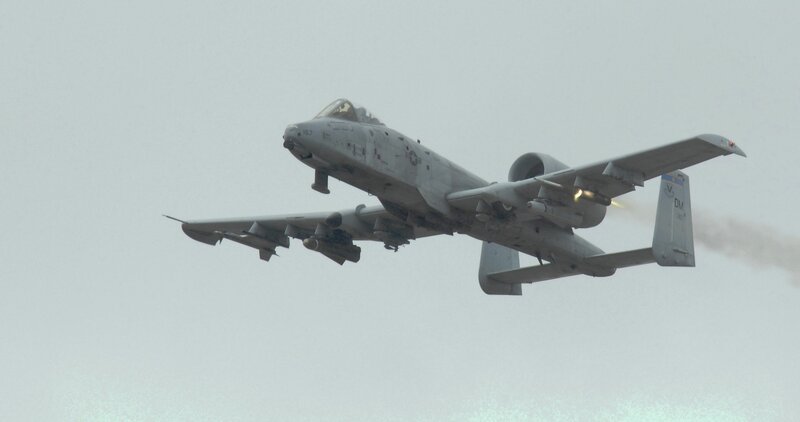 A-10 Thunderbolt II in flight