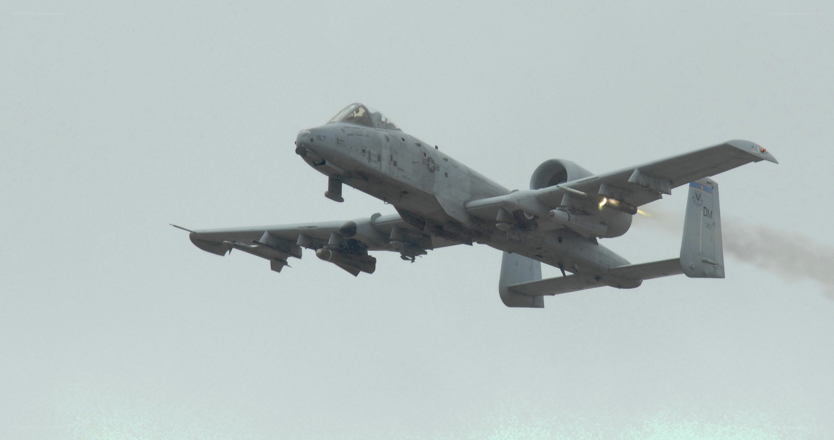A-10 Thunderbolt II in flight