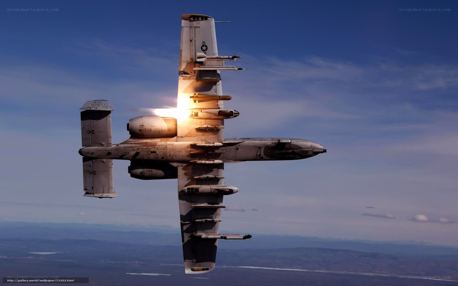 A-10 Thunderbolt II in flight
