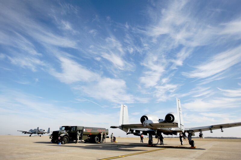 A-10 Thunderbolt II on tarmac