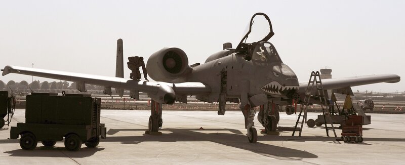 A-10 Thunderbolt II on tarmac