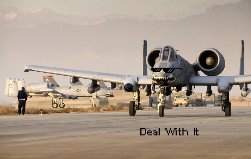A-10 Thunderbolt II on tarmac